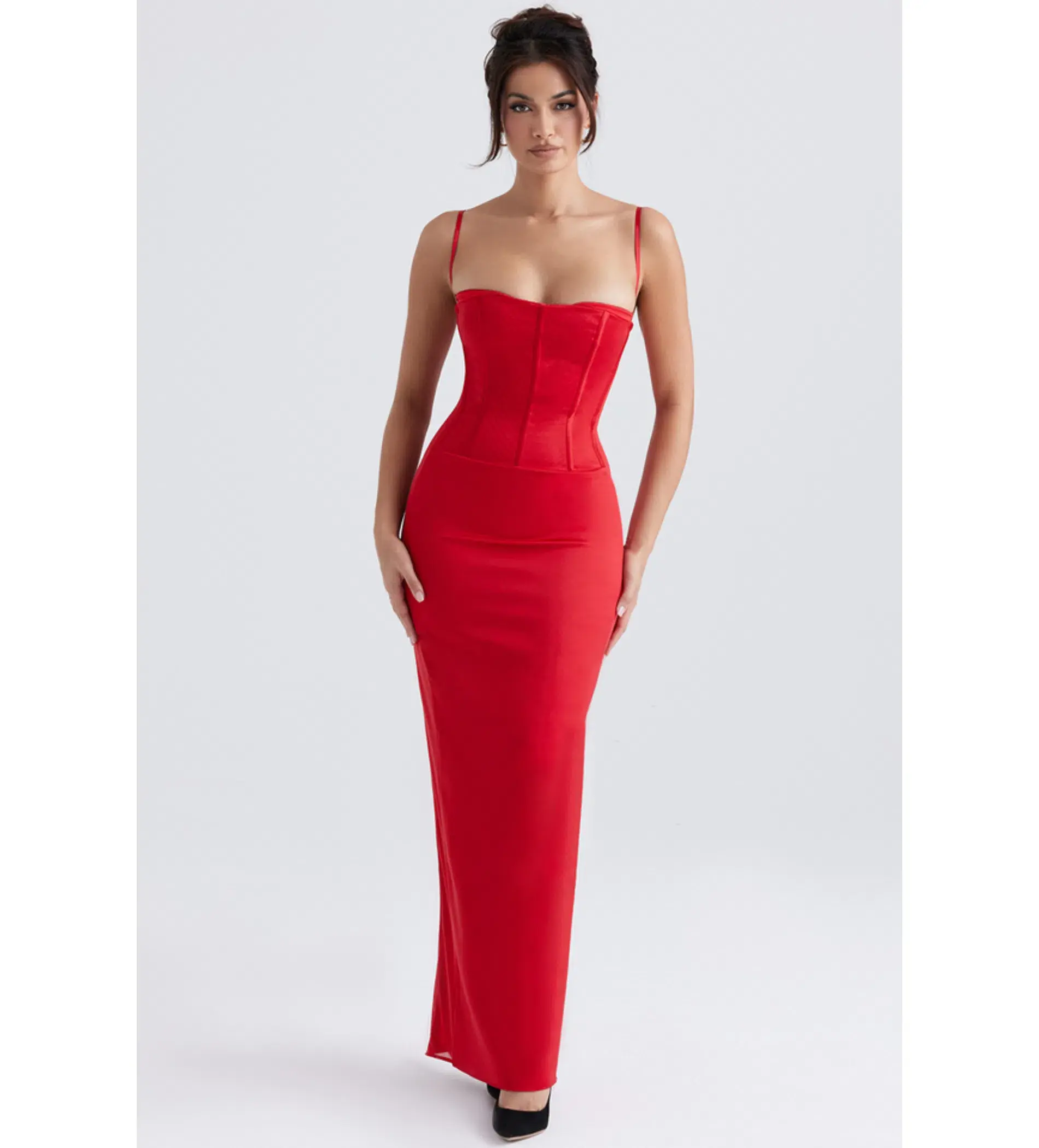 House of CB Shani Maxi Dress Red Size 6  - Image 1