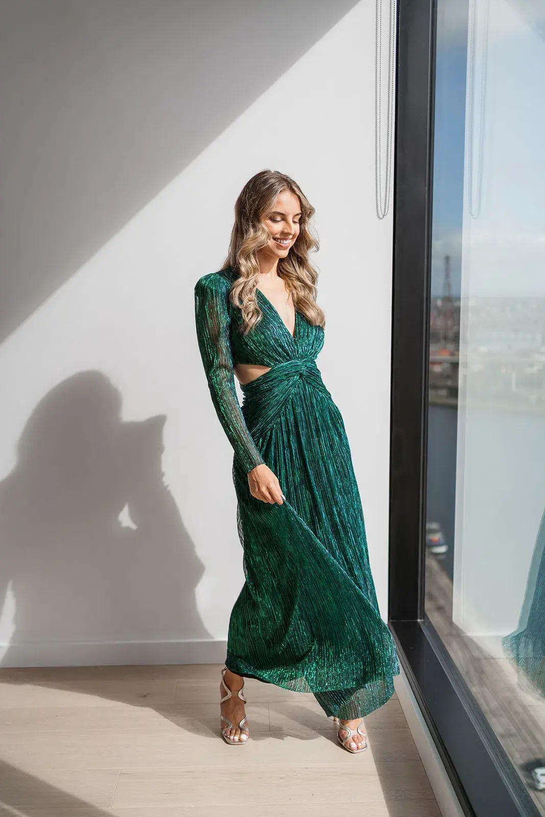 Sheike Sold Out Style Millenium Dress Green Size AU 6  - Image 3