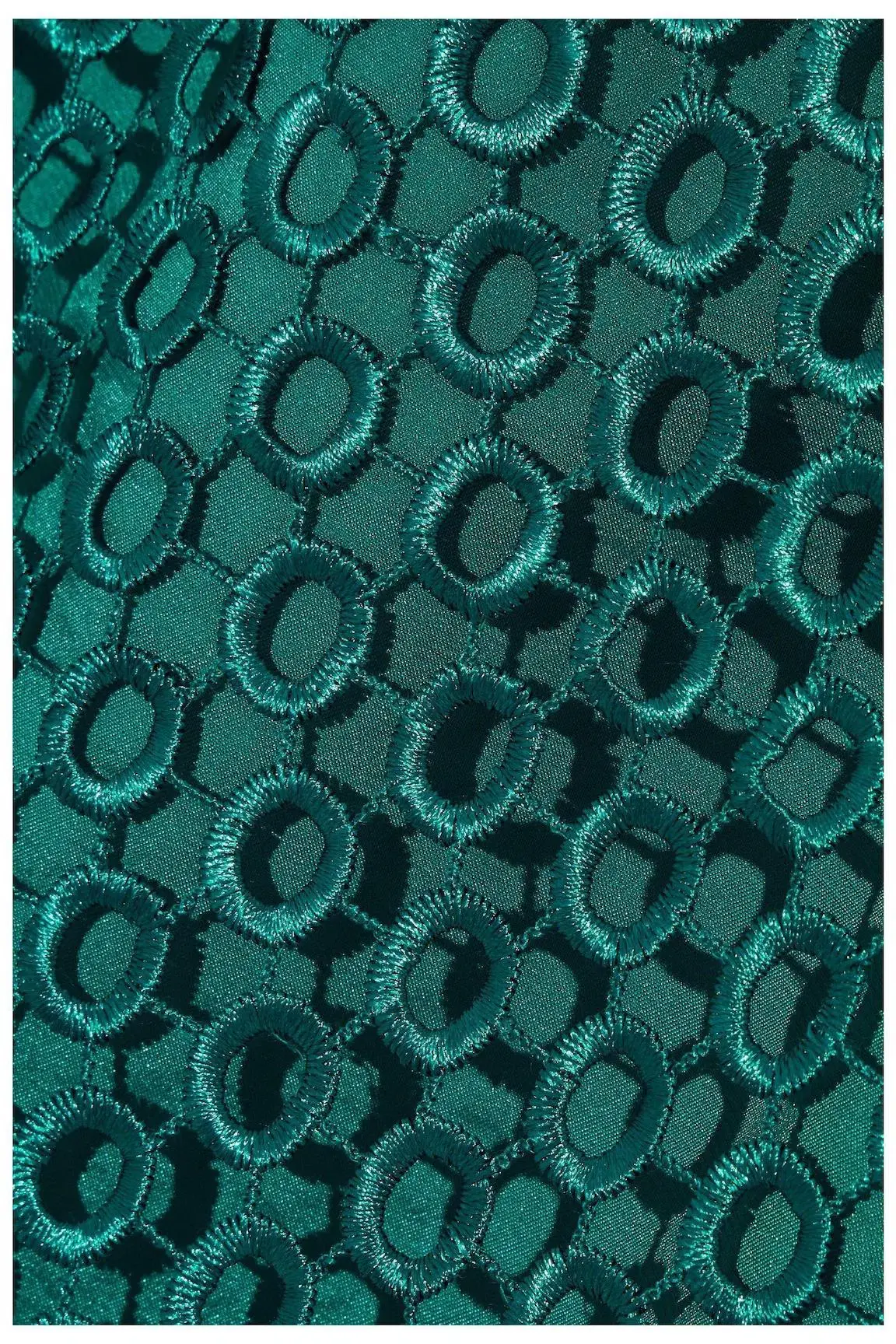 Nicholas Guipure Lace Midi Dress Green Size AU 6  - Image 4