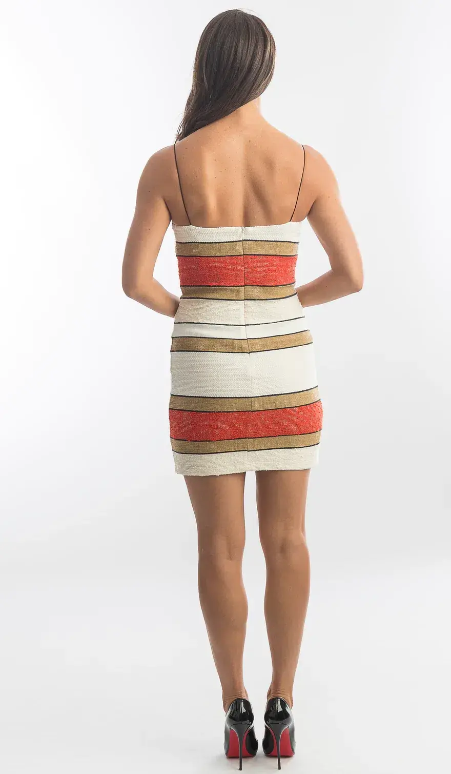 Bec & Bridge Goldie Mini Dress Multi Size 6 - Image 3