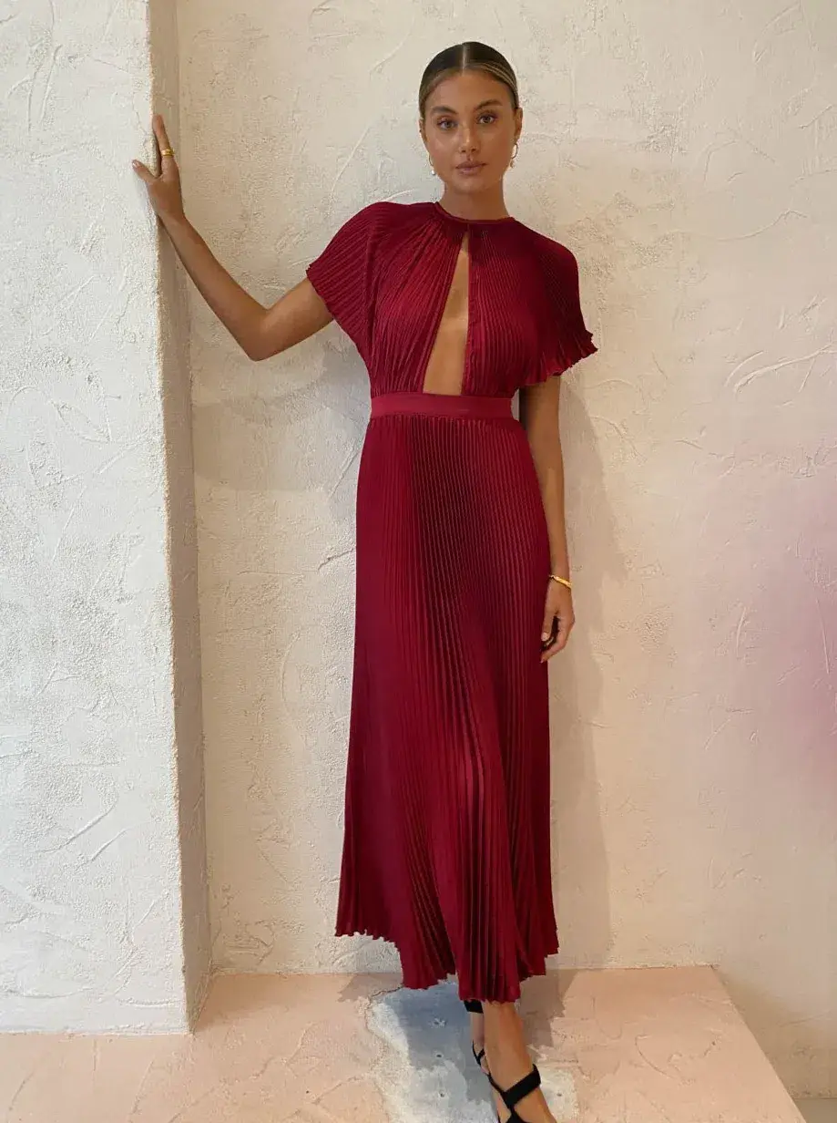 L'IDEE - Theatre Gown - Ruby - Size 10 - Image 5