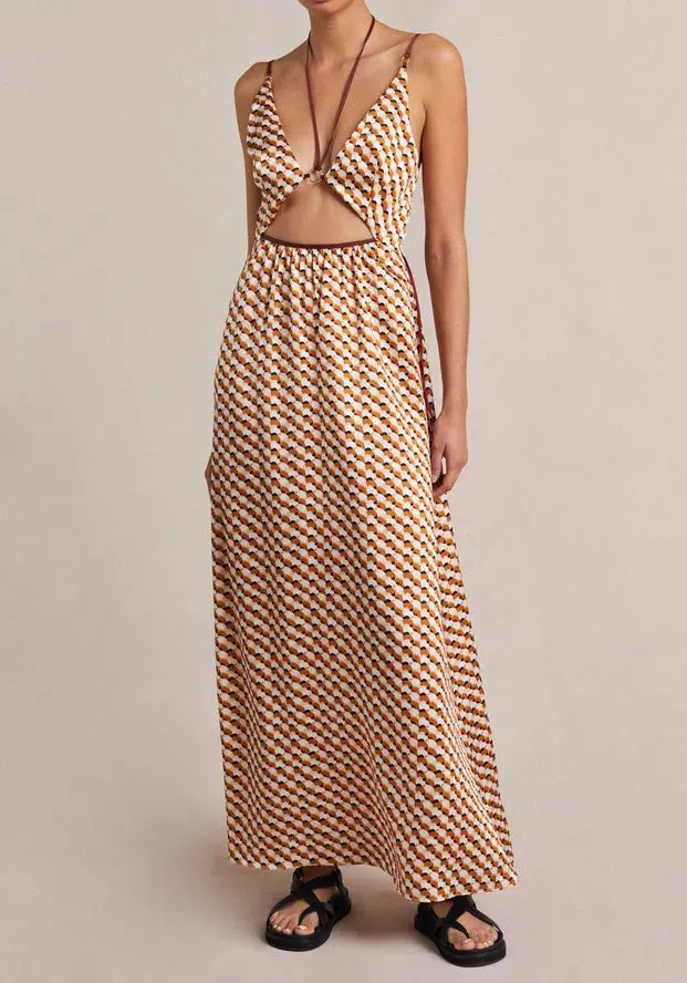 Bec & Bridge Casablanca Maxi Dress Print Size 6 / XS - Image 1