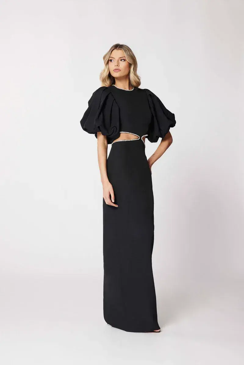Bianca and Bridgett Estelle Dress Black Size 10 for rent on The Volte - main image