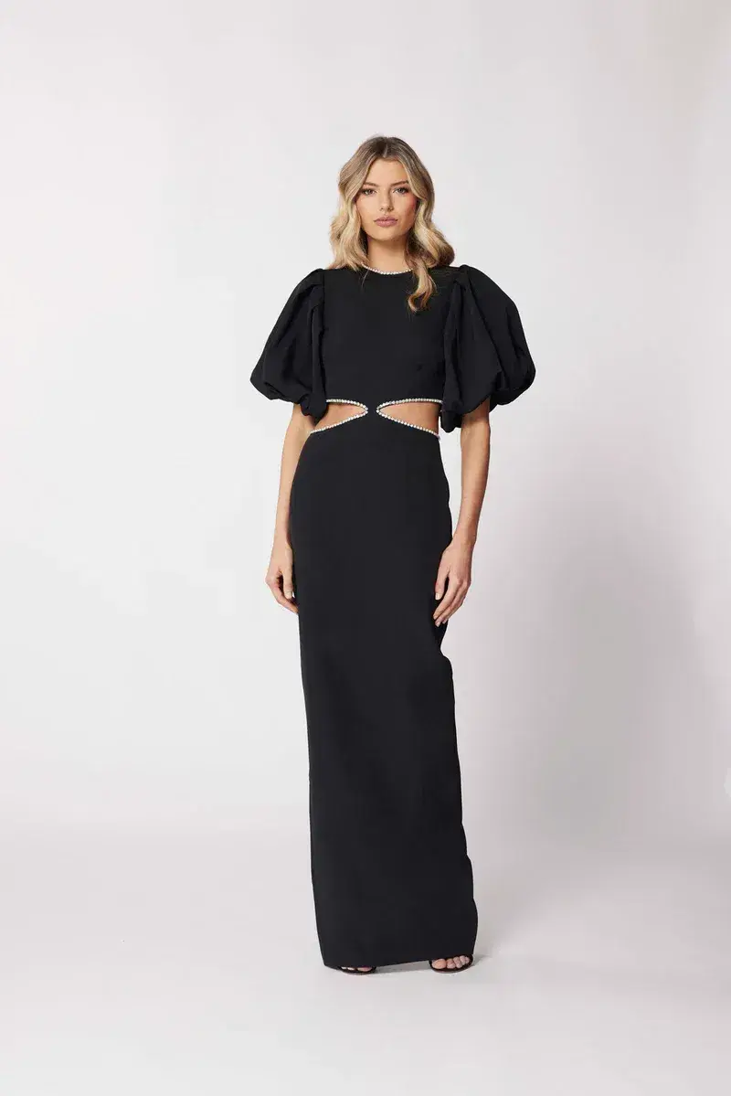 Bianca and Bridgett Estelle Dress Black Size 12 for rent on The Volte - main image