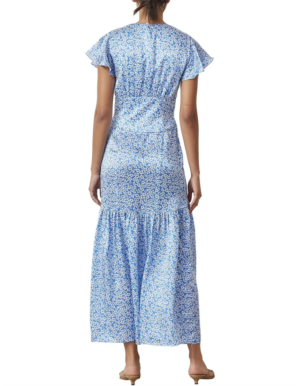 Bec & Bridge Alizee Midi Dress Blue Size 8 / S - Image 2