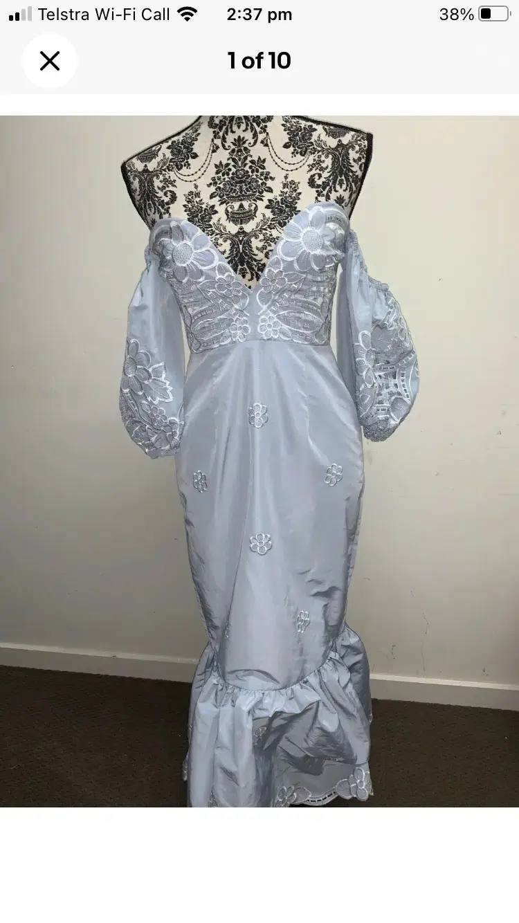 Alice McCall Pebble Midi Dress with Flowers size 8 - Image 1