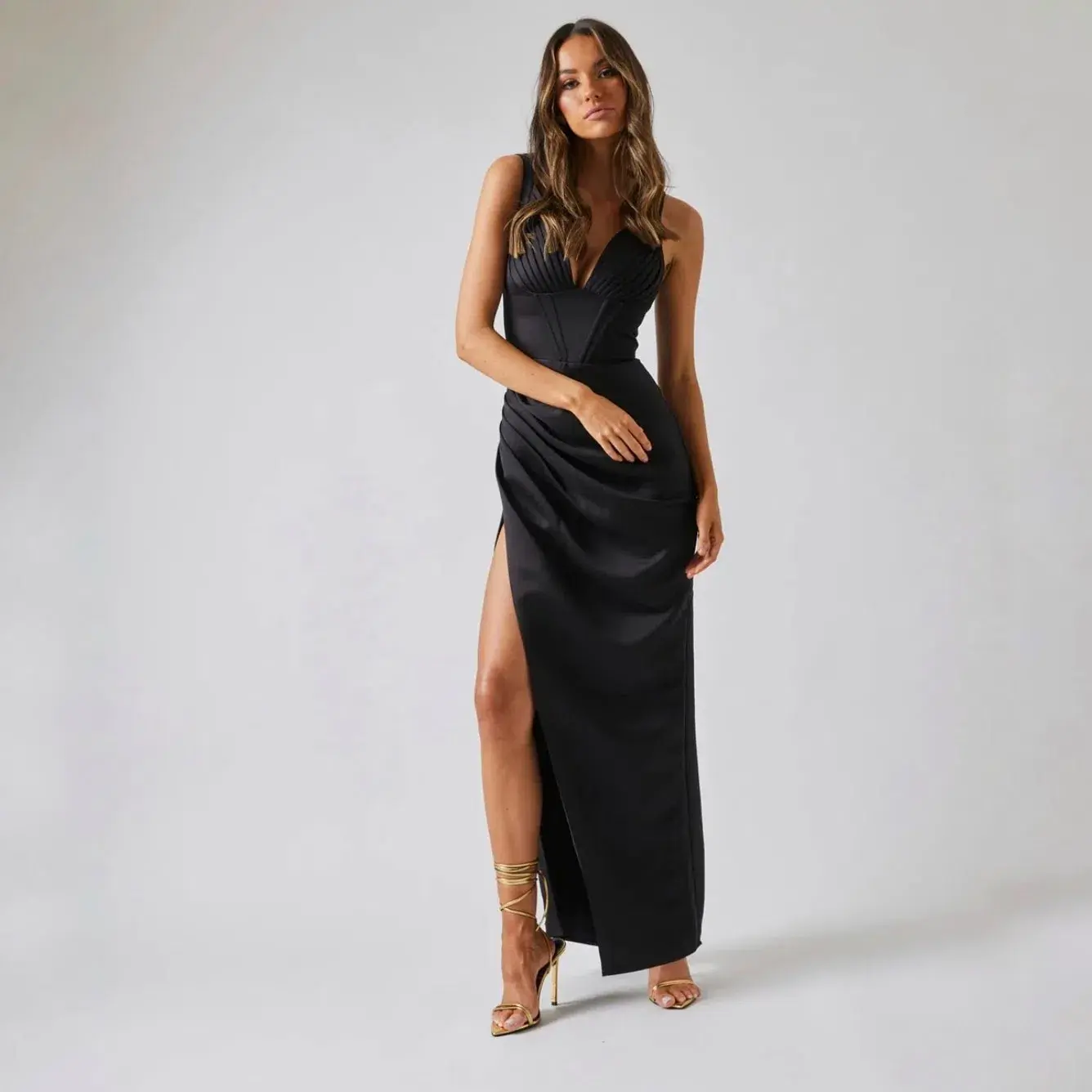 Bianca & Bridgett Peony Dress Black Size 10  - Image 1
