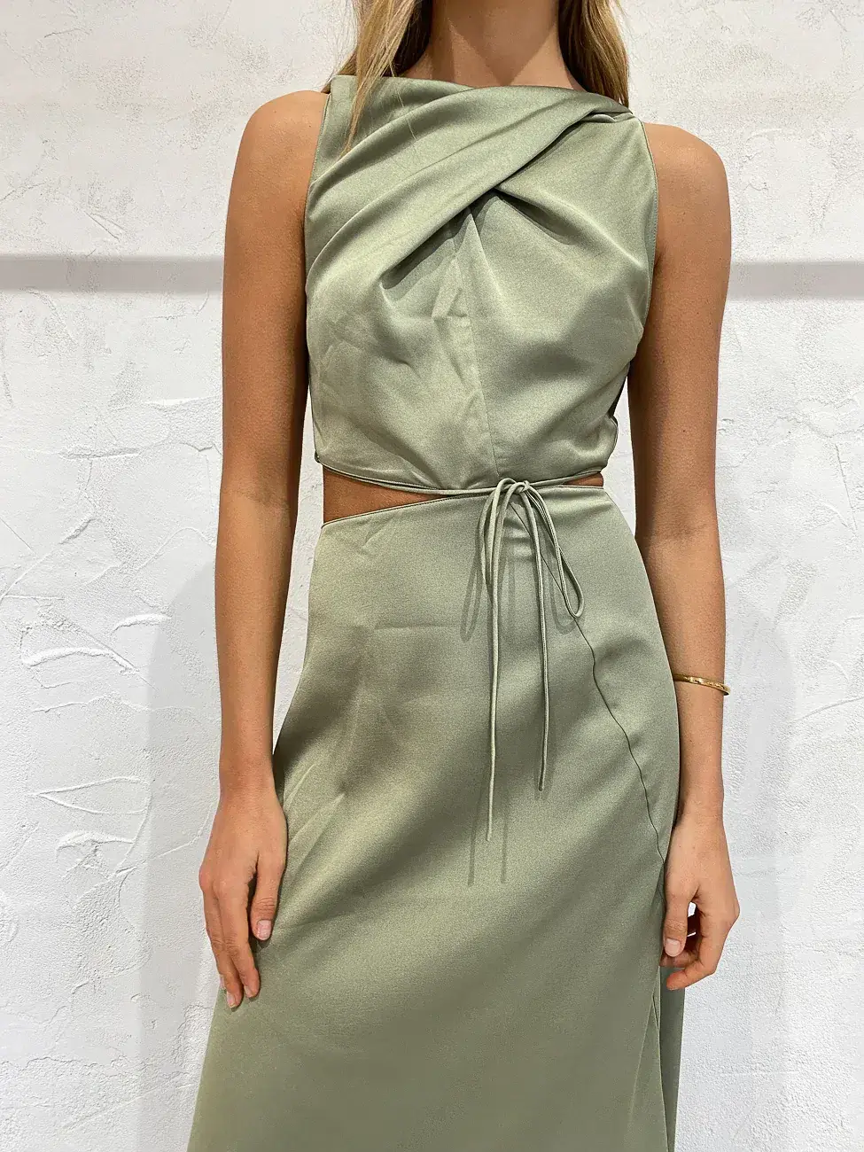One Fell Swoop Bijoux Maxi In Serpent Green Size AU 8 - Image 3