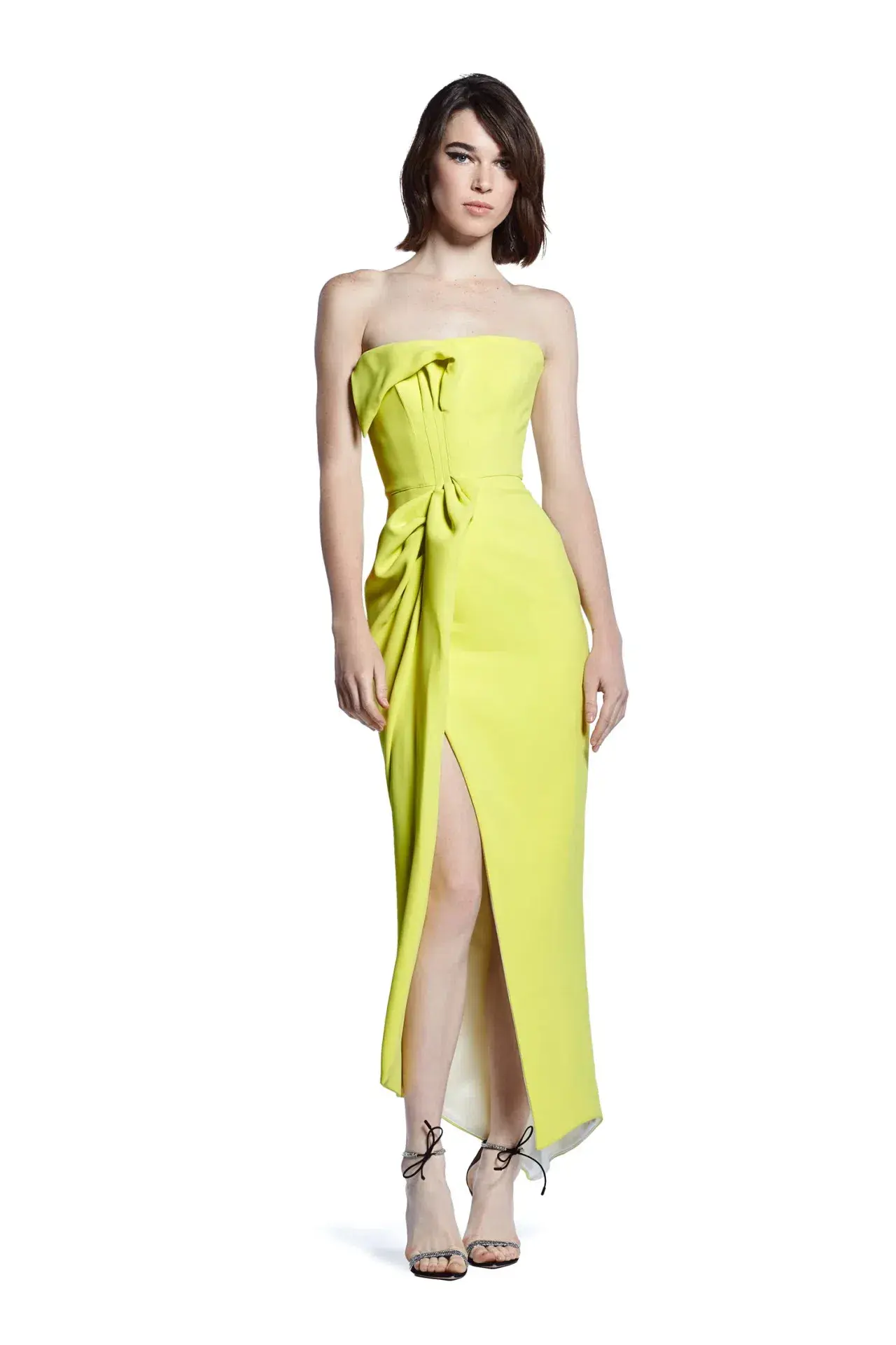 Maticevski Gown Yellow Size AU 10 - Image 1