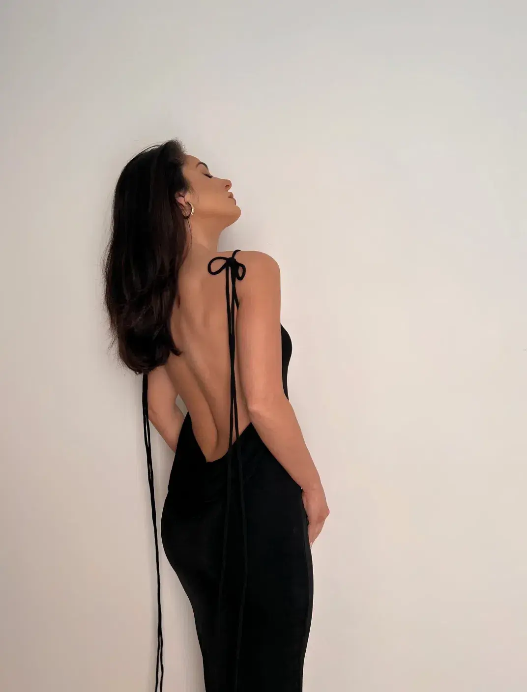 Mélani the Label Pia Dress Black Size AU 8 for rent on The Volte - main image