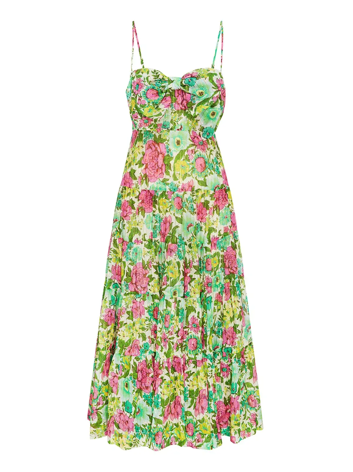 Alice McCall Multi Wildflowers Maxi Dress Print Size AU 6 - Image 5