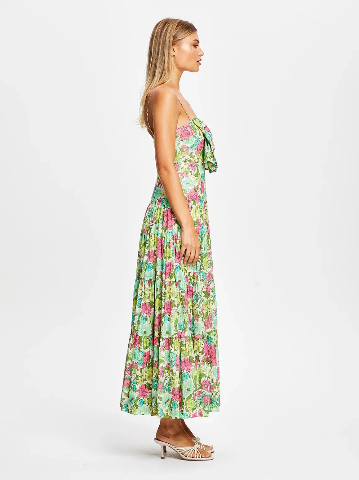 Alice McCall Multi Wildflowers Maxi Dress Print Size AU 6 - Image 3