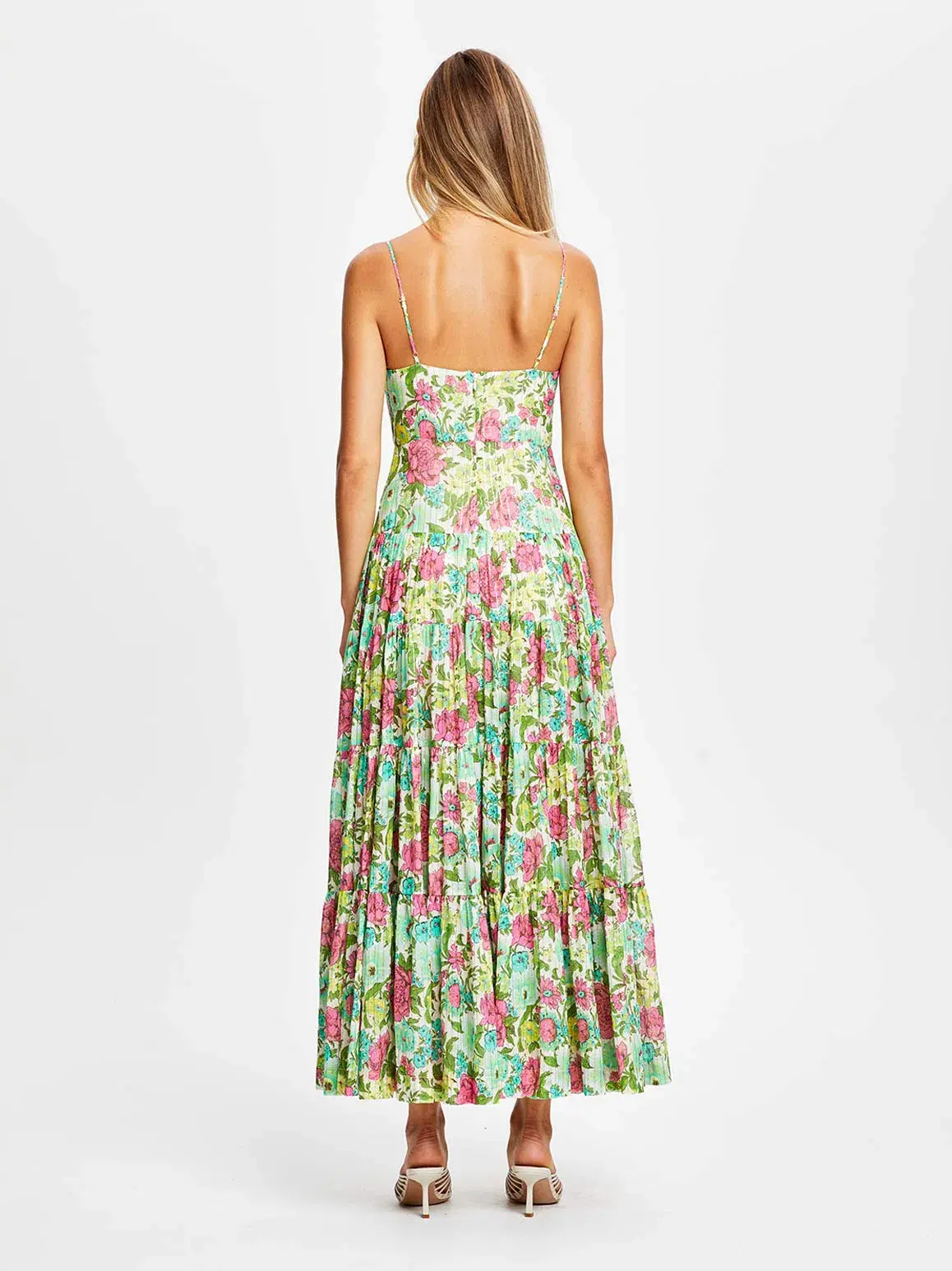 Alice McCall Multi Wildflowers Maxi Dress Print Size AU 6 - Image 4
