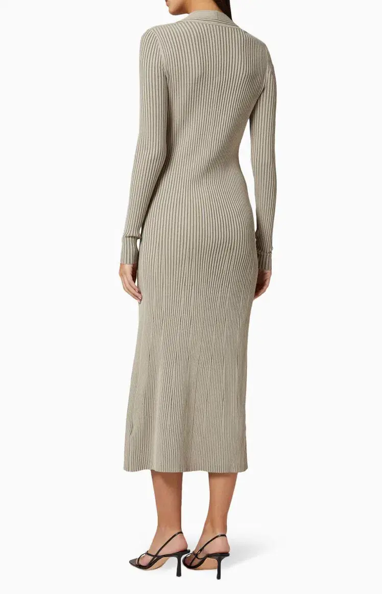 Dion Lee Cable Knit Dress in Kahki Size S / Au 8 - Image 2