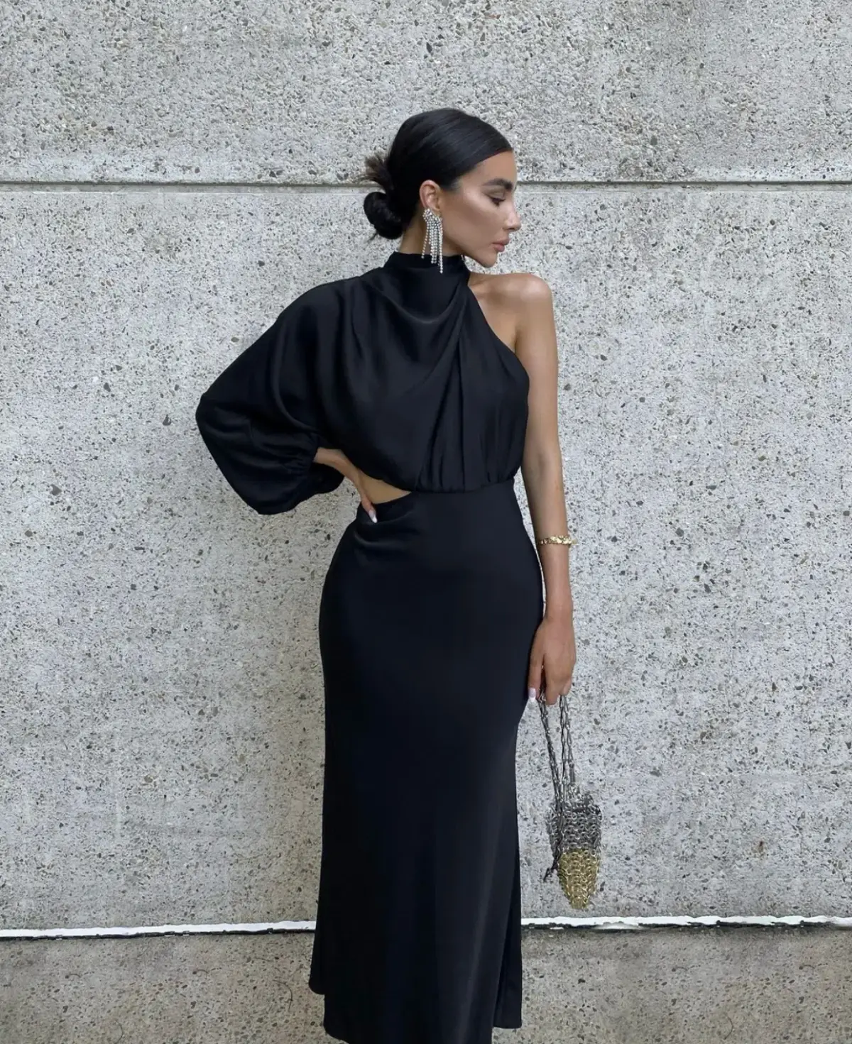 Sheike Olivia Maxi Dress Black Size 8 - Image 3