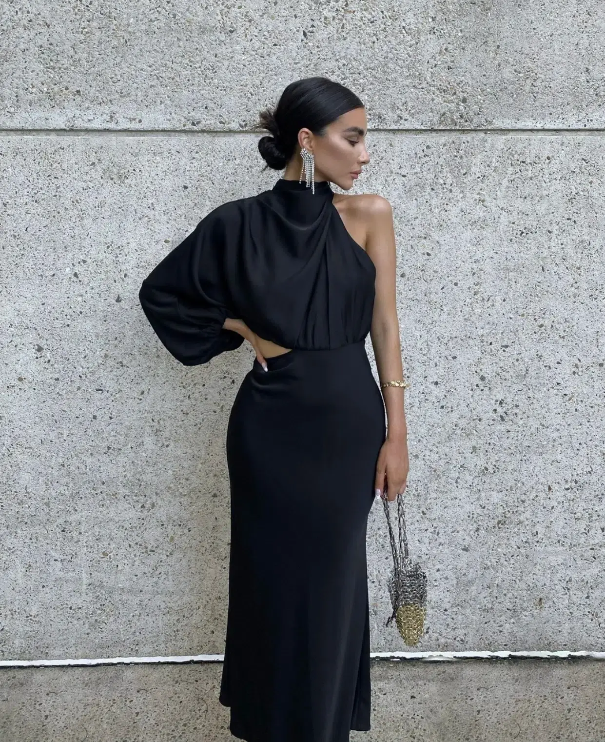 Sheike Olivia Maxi Dress Black Size 8 - Image 3