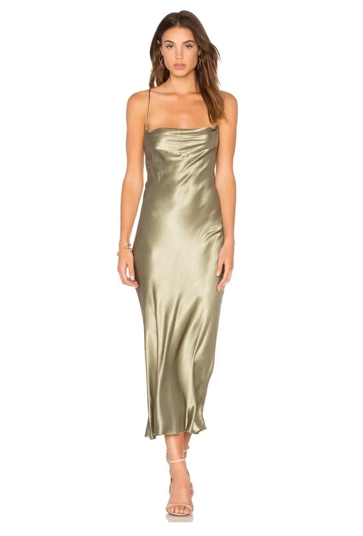 Bec & Bridge Amazonite Midi Dress Green Size 6 / XS - Image 1