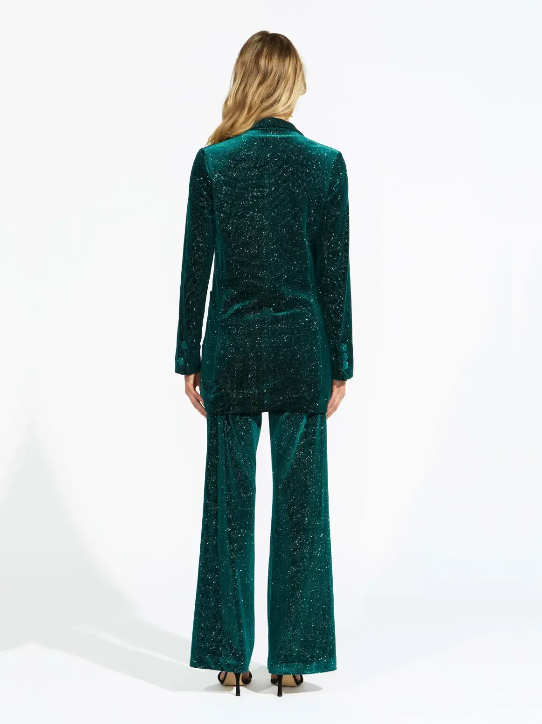 Alice McCall Midnight Magic Two-Piece Suit Forest Green Size 8/S for rent on The Volte - main image