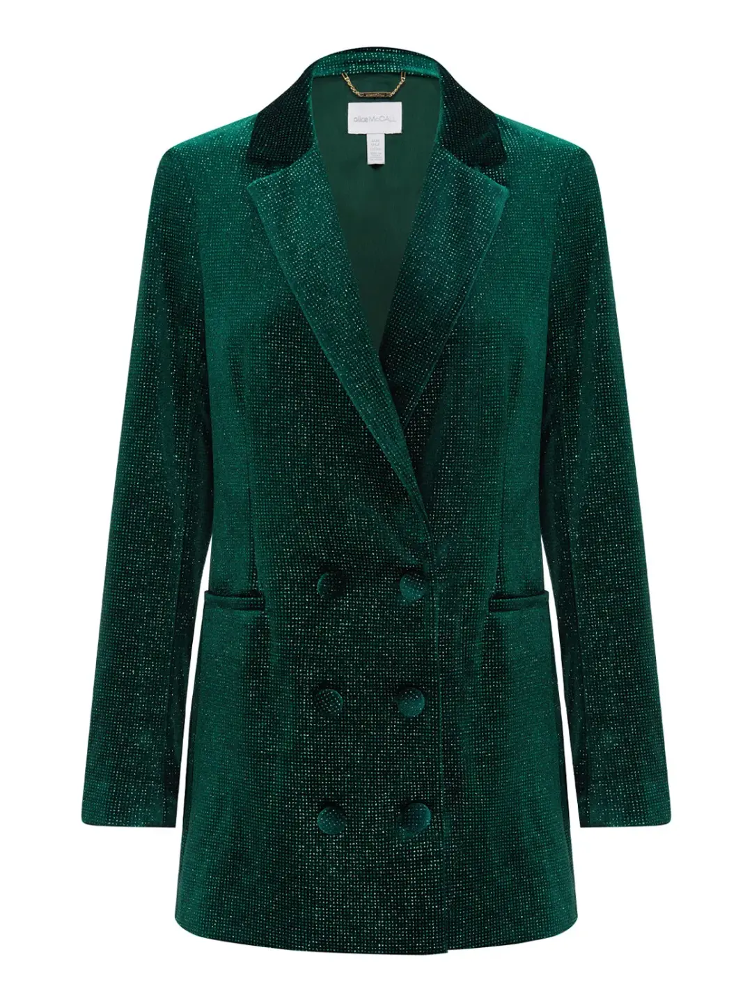 Alice McCall Midnight Magic Two-Piece Suit Forest Green Size 8/S for rent on The Volte - main image