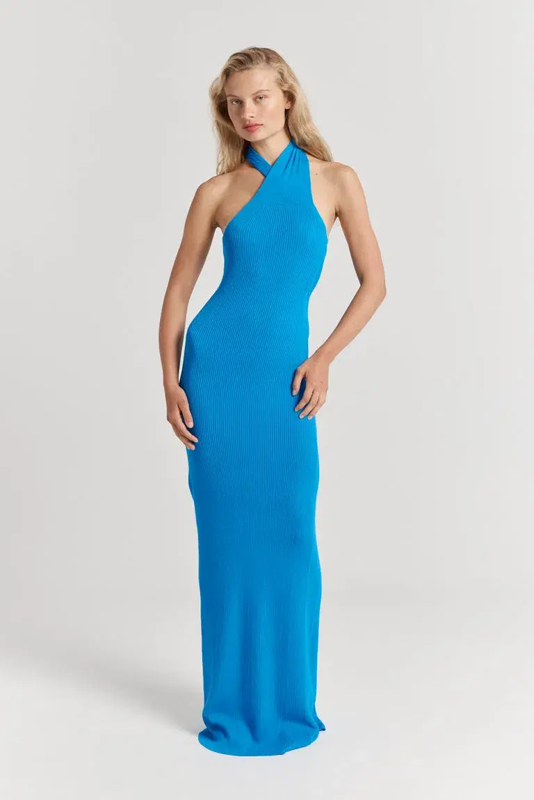 Henne Bambi Dress Blue Size 8 - Image 2