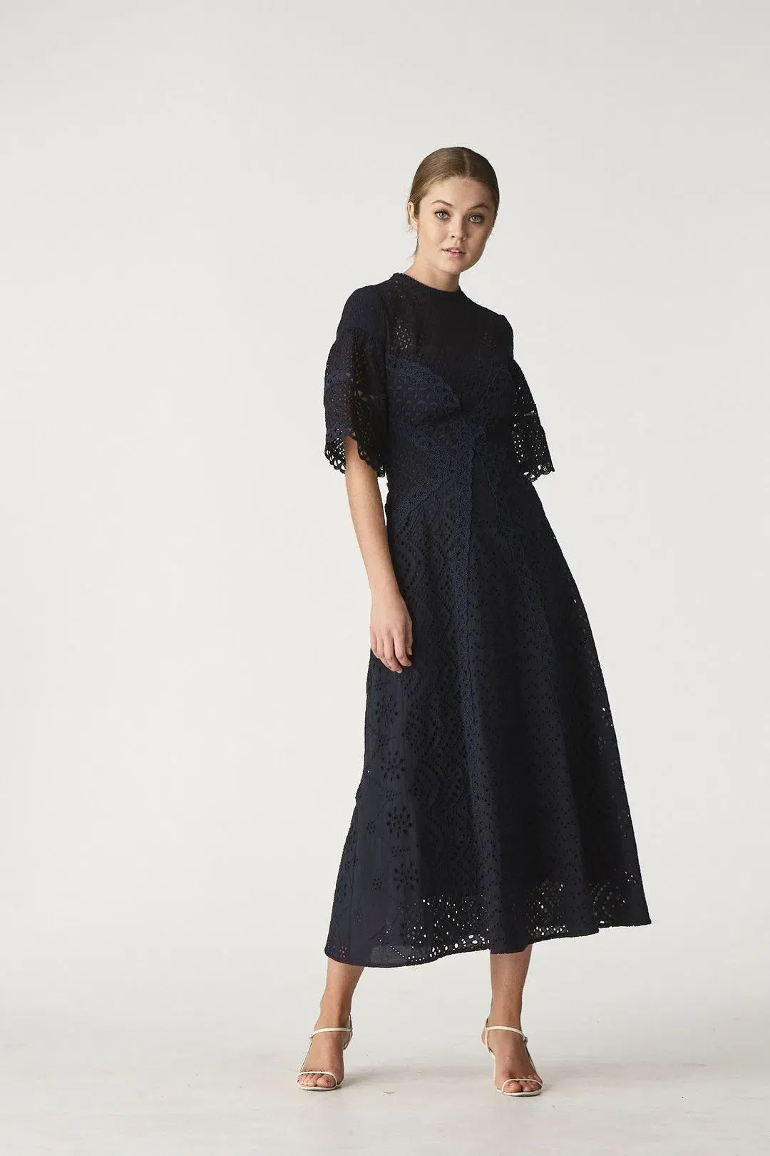 Rachel Gilbert Dillon Maxi Dress Midnight Navy Size 1 / AU 8 - Image 1