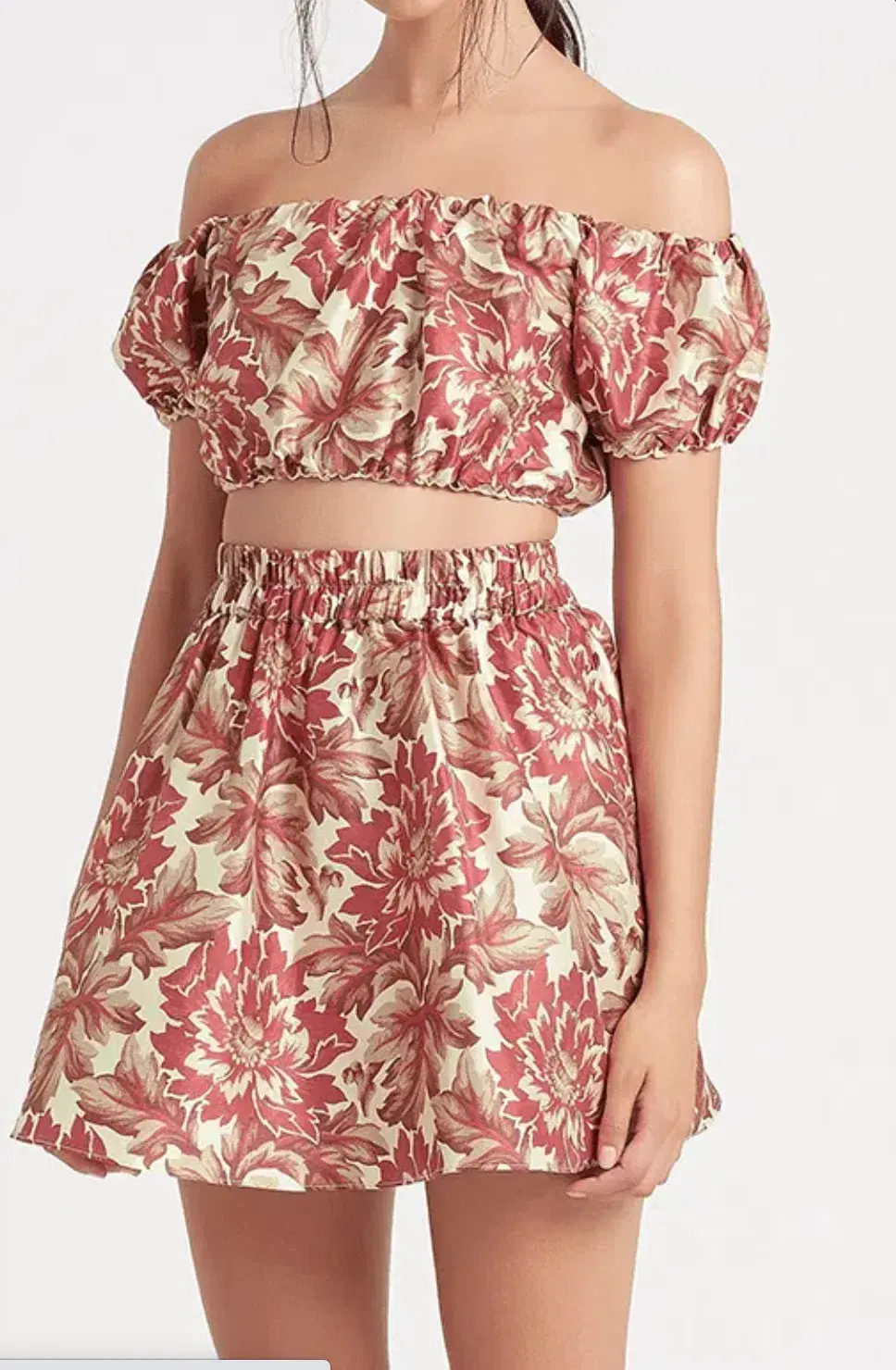 Sir the Label Valetta Off Shoulder Top Size 0 nad Mini Skirt Size 1 - Image 2