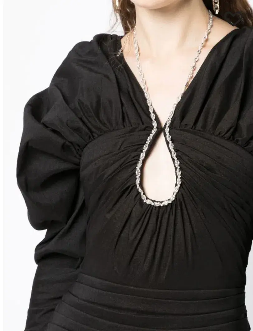 Rachel Gilbert Dahli Mini Dress Black Size 2/AU10 for rent on The Volte - main image