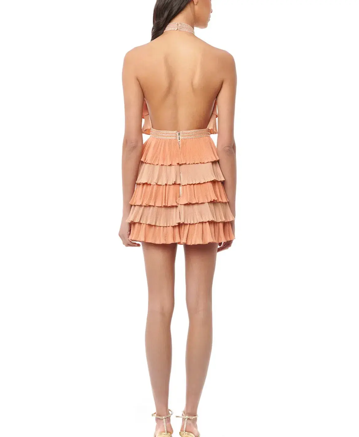 Eliya the Label Naveen Mini Dress Peach Size XS - Image 9