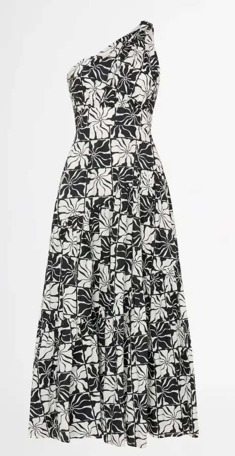 Sheike Magnolia Maxi Dress Black/White Size 10 / M for rent on The Volte - main image