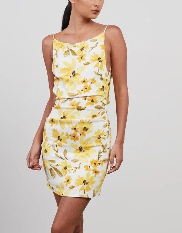 Bec & Bridge Daphne Mini Dress Floral Size 10 / M - Image 4