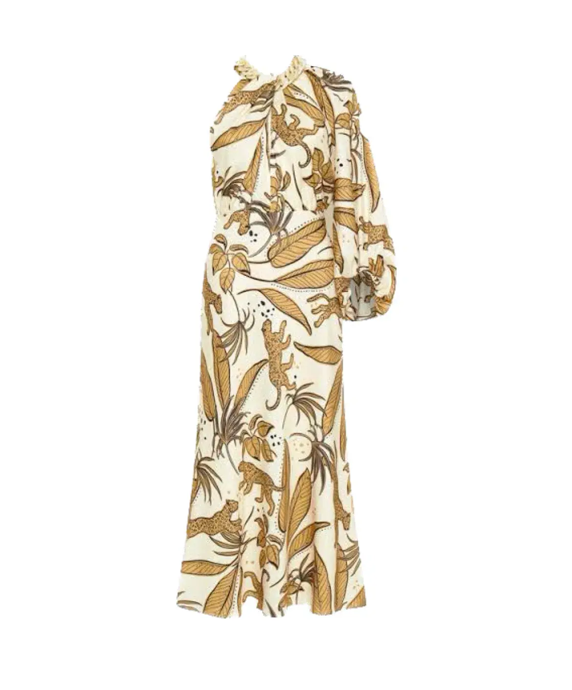 Sheike Cali Jungle Dress White Size AU 10 - Image 5