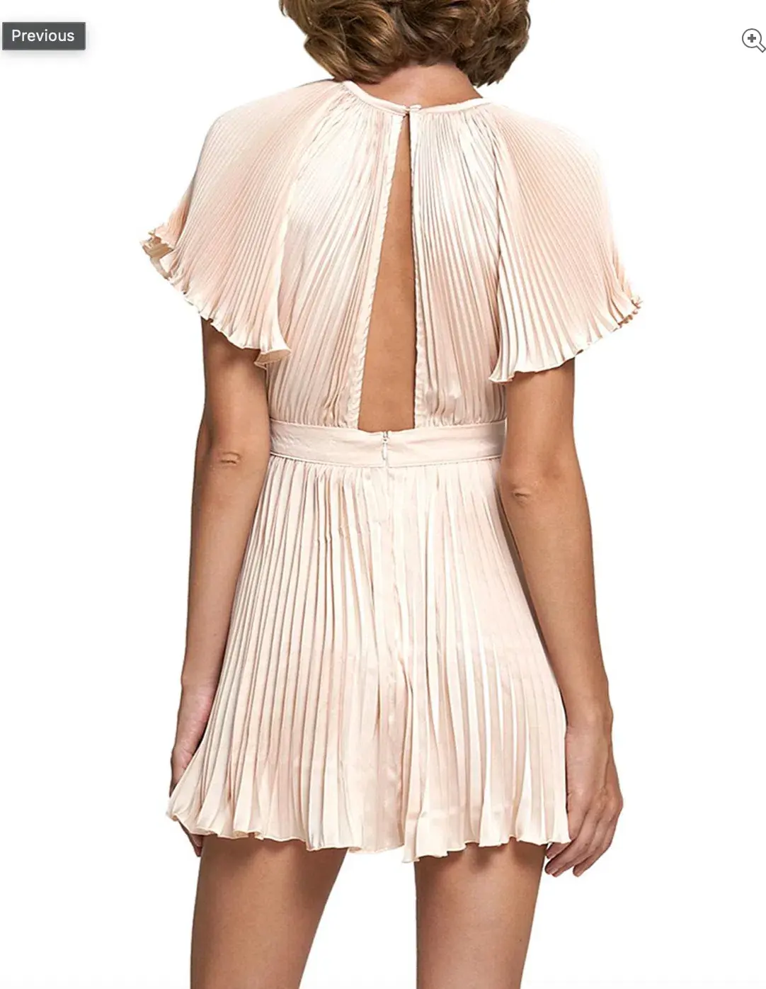 L'Idee Theatre Mini Dress Pink Size AU 8 - Image 3
