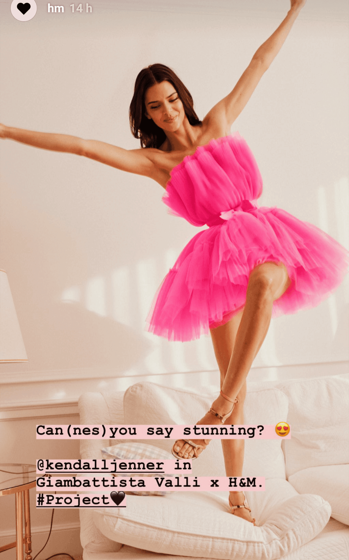 Giambattista Valli Pink Flared Tulle Dress Size 10 - Image 4