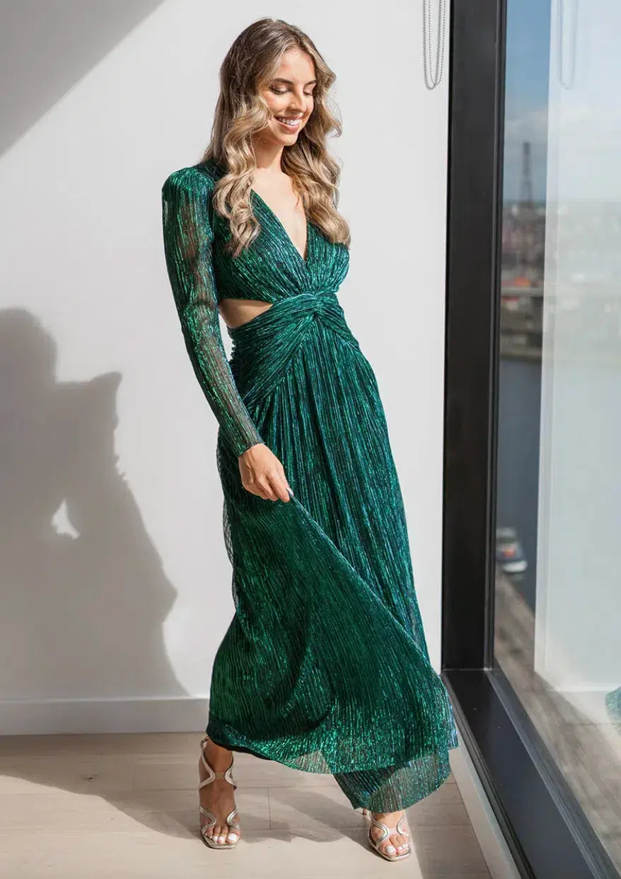 Sheike Millenium Dress Green Size 10 for rent on The Volte - main image