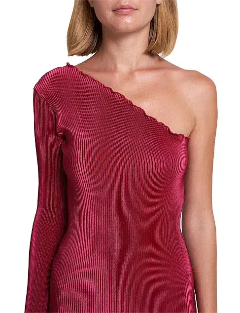 L'Idee Soiree Gigi Sleeve Gown Red Size 8 / S - Image 5