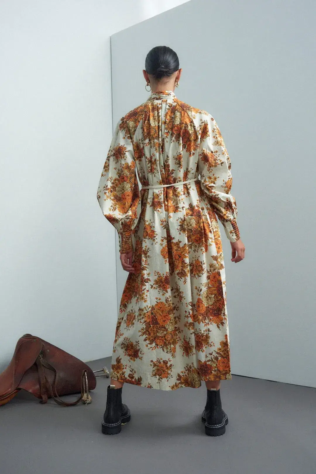 Alemais Derby Shirtdress Floral Size 10 - Image 3