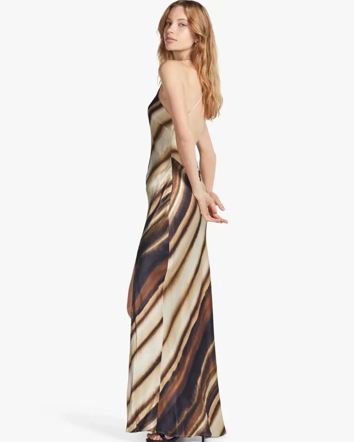 Bec & Bridge Watercolour Gown Print Size 10 - Image 5