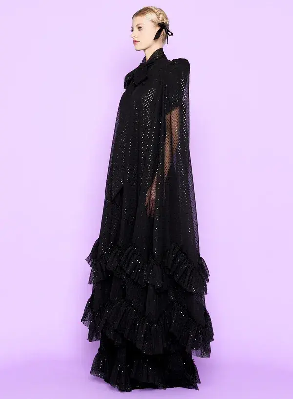 The Vampire's Wife Skyrocket Cape Black Size 10 - Image 1
