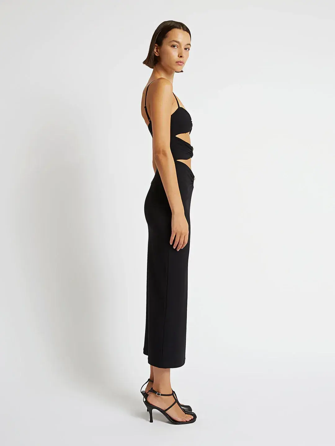 Christopher esber pierced orbit column dress Black Size AU 8 - Image 2