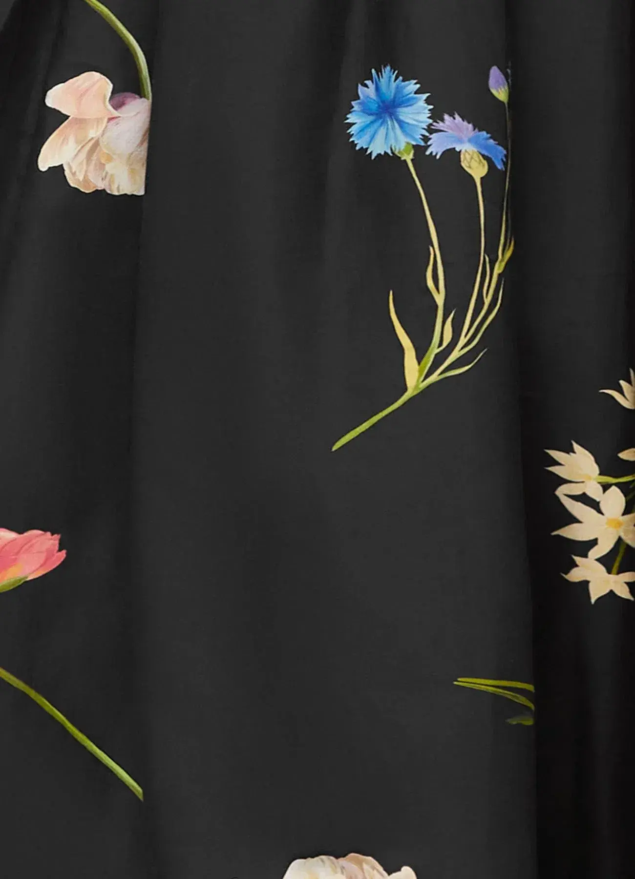 Leo Lin The Fields Embroidered Bustier Midi Dress Black Size AU 8 - Image 2