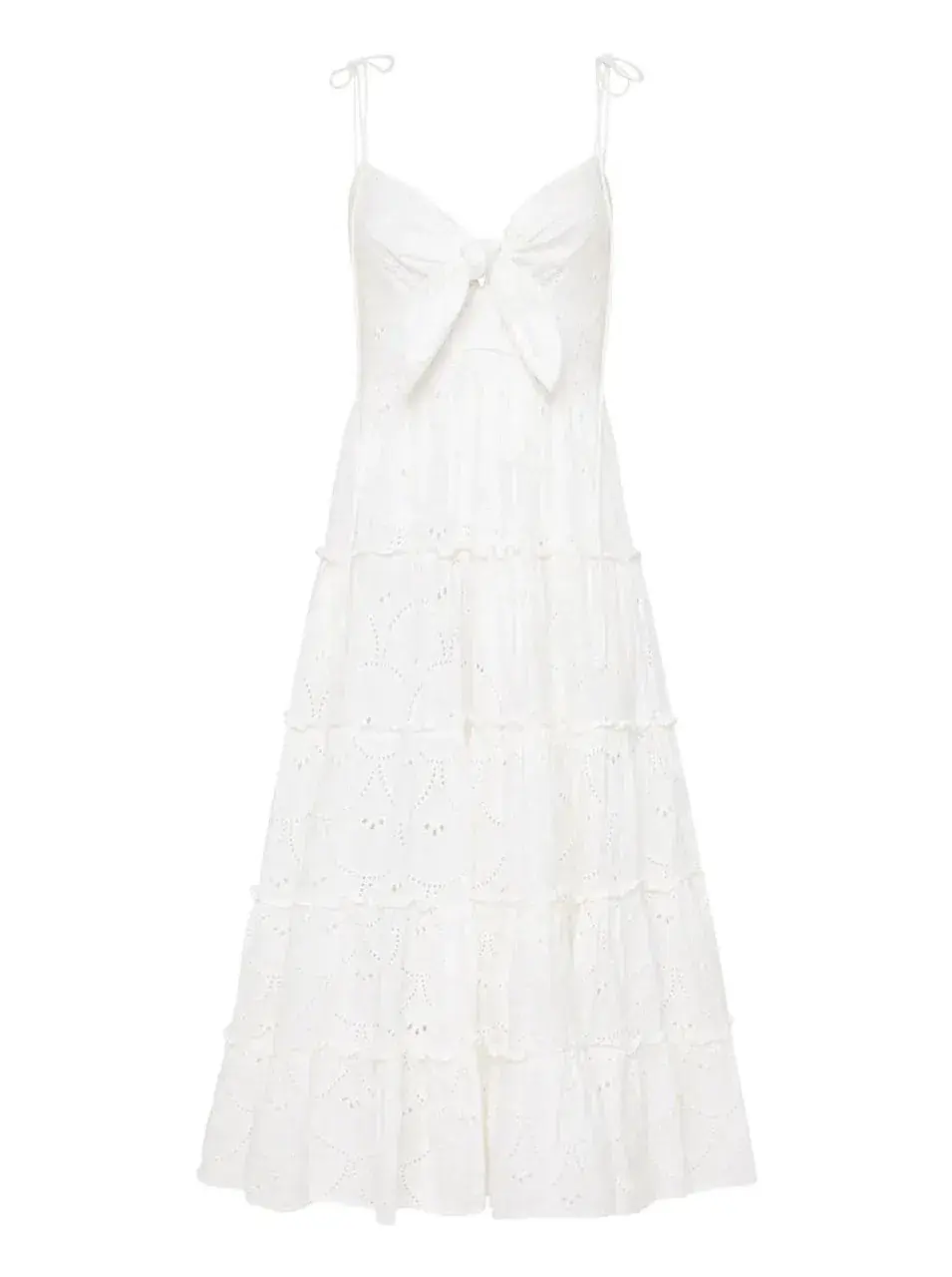 Palm Noosa James Dress in White Size 6 for rent on The Volte - main image