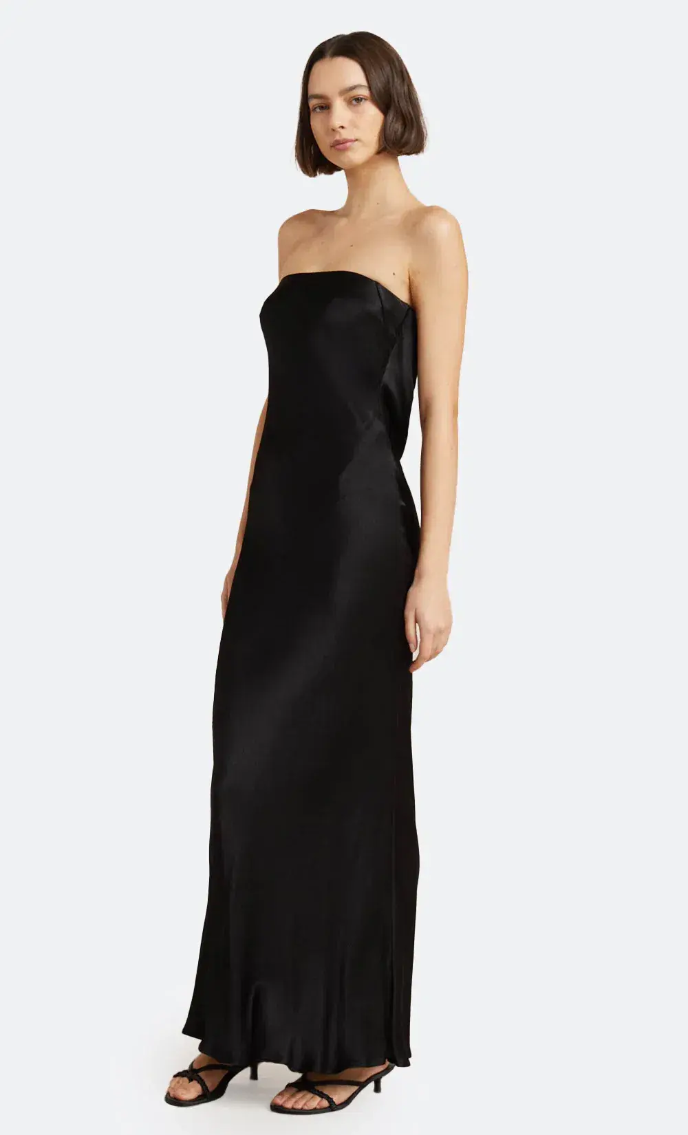 Bec & Bridge Moon Dance Strapless Dress Black Size 10 - Image 2