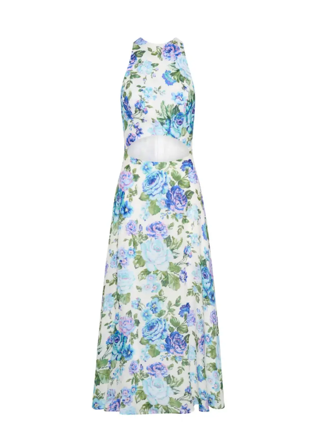 Kate Ford Mojave Braided Gown Belita Blue Size 1/AU 8 for rent on The Volte - main image