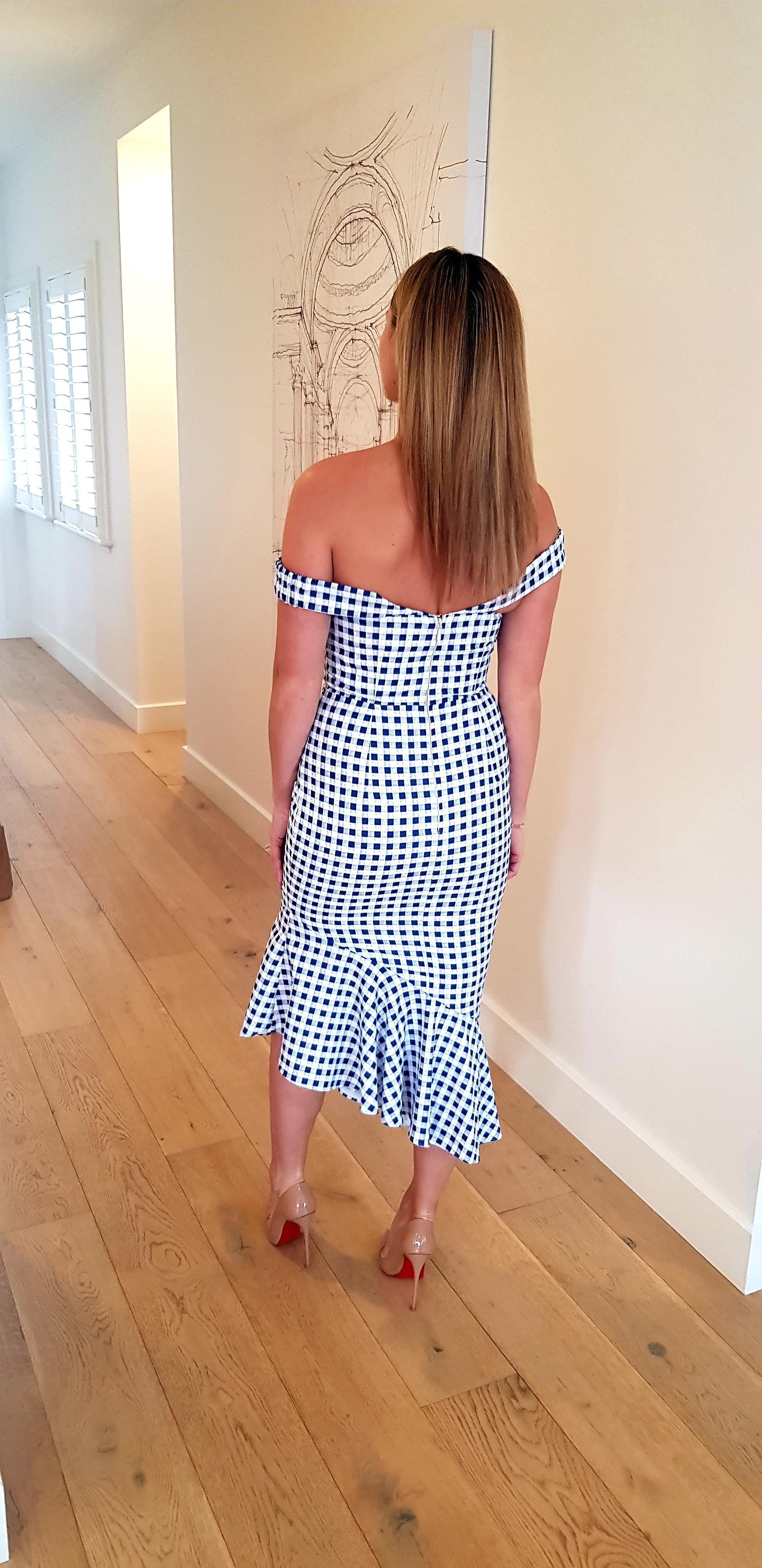 Sheike Hearts Desire Dress Print Size 10 - Image 2