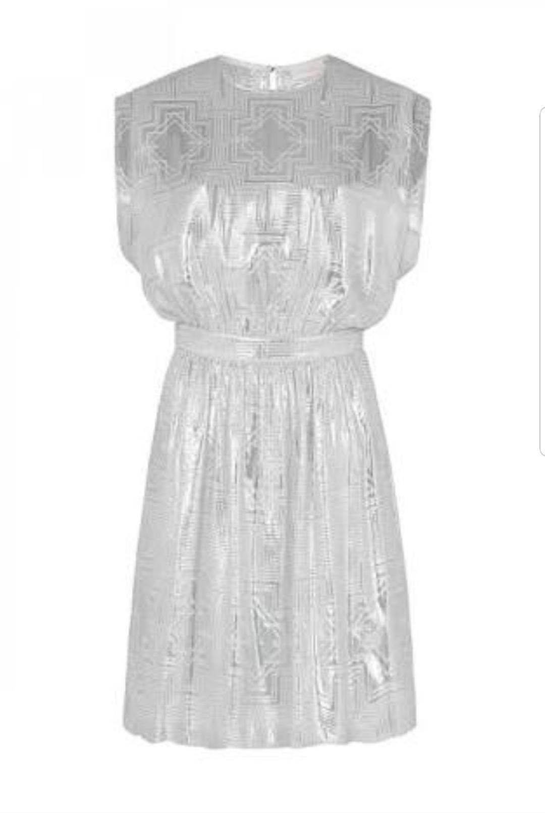Sass & Bide Sega Sega Dress in Metallic Silver size 8 - Image 7