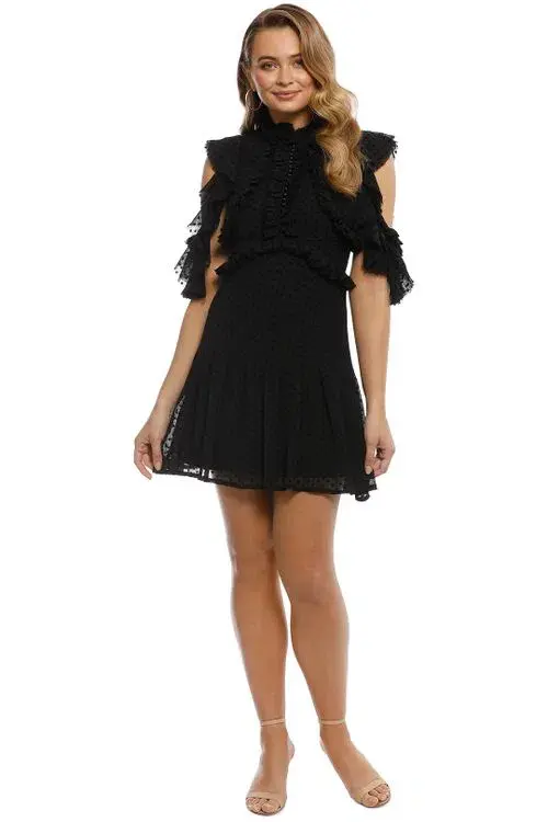 Mossman She Spotted Me Dress Black Size 8  for rent on The Volte - main image