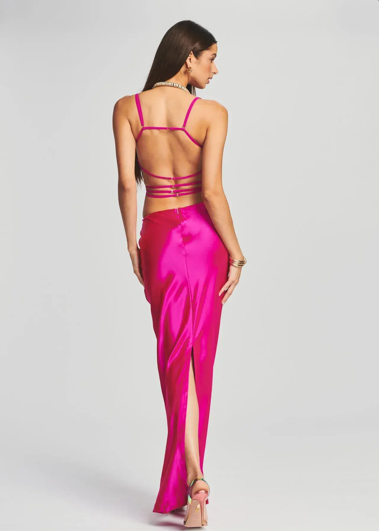 Retrofete Selma Dress Pink Size XS/AU 6 - Image 5