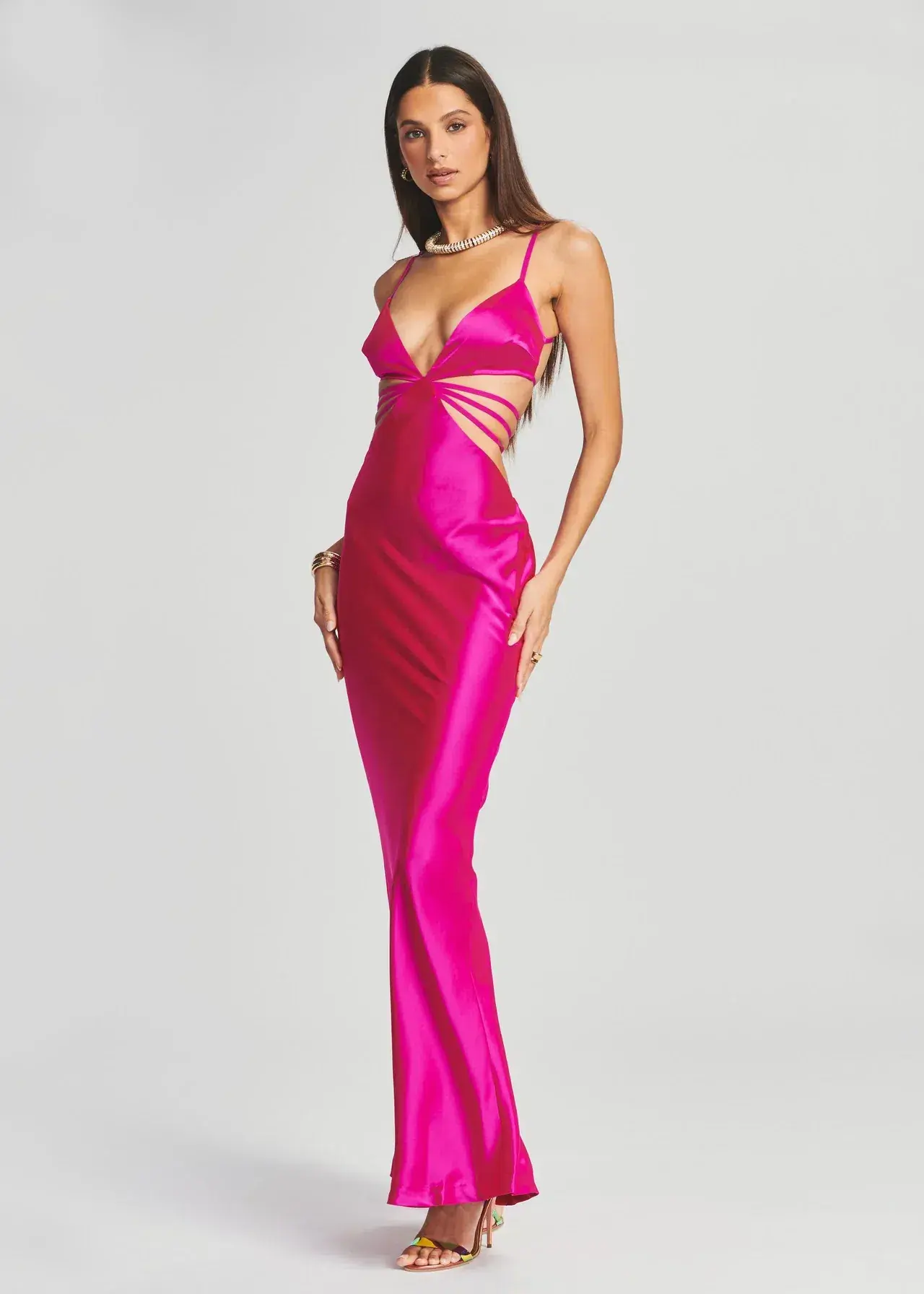 Retrofete Selma Dress Pink Size XS/AU 6 - Image 2