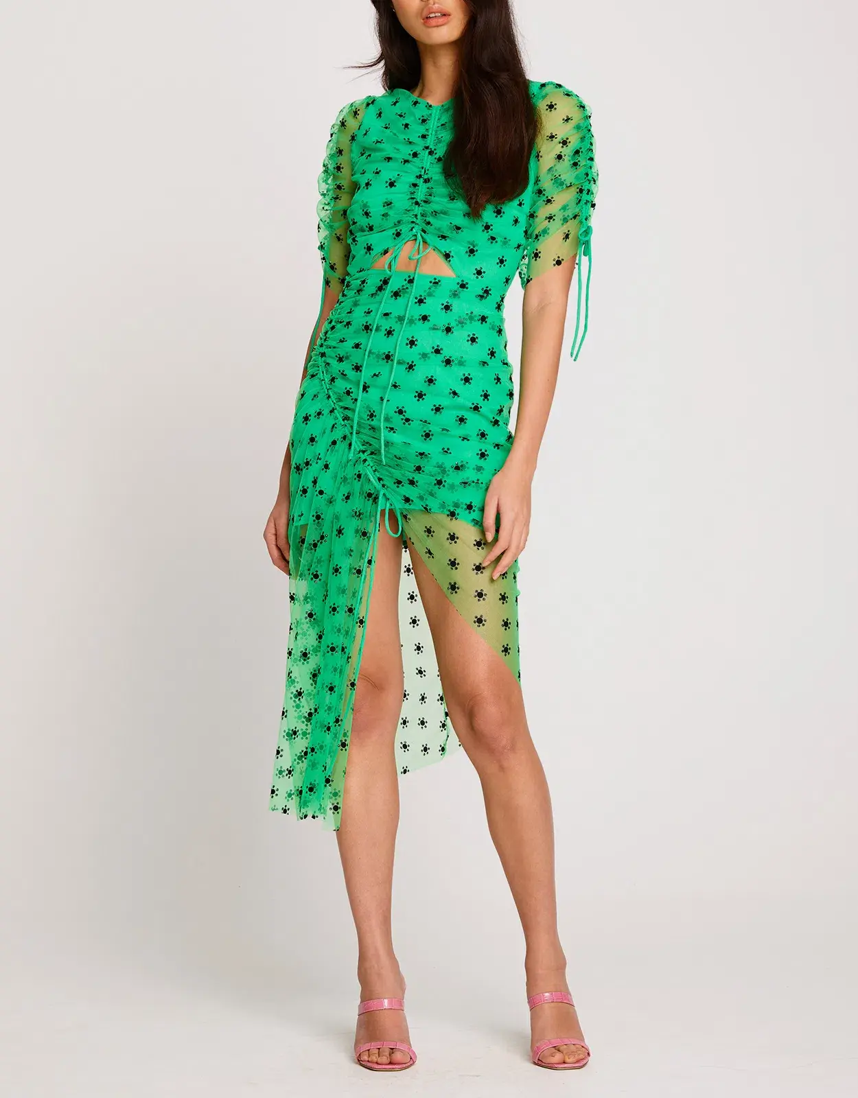 Alice McCall Stardust Midi Dress Green Size 8 / S - Image 1