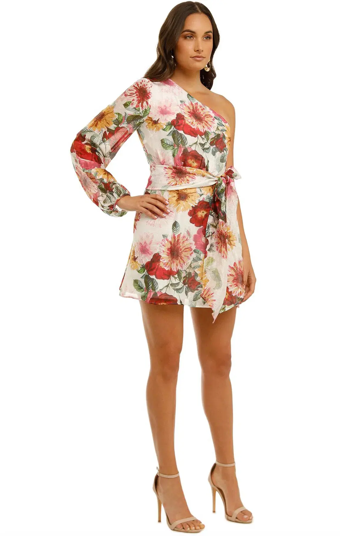 Talulah Tabular Garland Mini Dress Floral Size 8 - Image 2